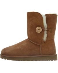 UGG - Bailey Button Boots "Chestnut" 5803 Che" - Lyst