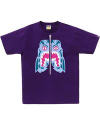 A Bathing Ape - Colors Tiger T-Shirt 1J30 110 057" - Lyst