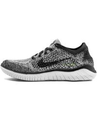 Nike - Free Rn Flyknit 2018 "Oreo" 942839 101" - Lyst