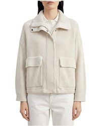 Brunello Cucinelli - Relaxed Cotton Jacket "Avena" Brun1911" - Lyst