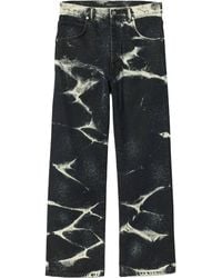 Purple Brand - Marble Coated Baggy Fit Jeans P018 Bbmc424" - Lyst
