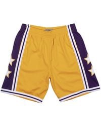 Mitchell & Ness - Swingman Shorts "Nba All Star 72" Smshcp19223 Aswyell72" - Lyst
