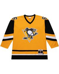 Mitchell & Ness - Nhl Jersey Penguins 1984 Mario Lemieux Jy8744 Ppegold" - Lyst