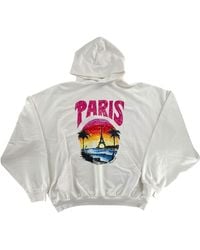 Balenciaga - Paris Tropical Oversized Hoodie 761458 Tpvm1 9601" - Lyst