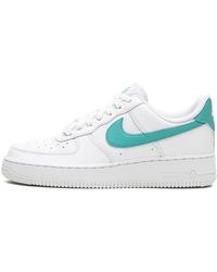 Nike - Air Force 1 Lo Mns "white / Washed Teal" Shoes - Lyst