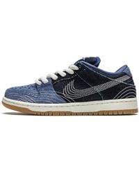 Nike - Sb Dunk Low "Sashiko Denim" Cv0316 400" - Lyst