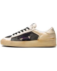 Golden Goose - Stardan Nappa Net And Foam Upper Leather Star Nappa Toe And Tongue "Ecru" Gwf00370.F004404.15462" - Lyst