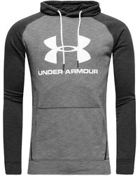 Under Armour - Sportstyle Triblend Pullover Hoodie "Stealth 1290256 008" - Lyst