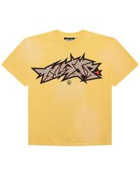 HELLSTAR - Crack Print T-Shirt Hsr205" - Lyst