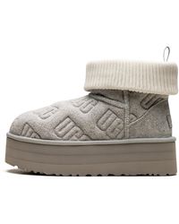 UGG - Classic Mini Platform Felted 1144047" - Lyst