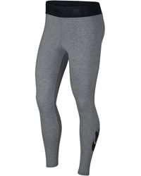 Nike - Sportswear Leg-A-See High-Rise Leggings "Carbon Heather 933346 091" - Lyst