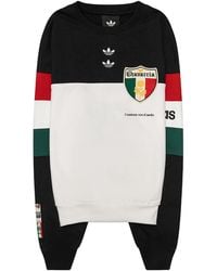 adidas - Chavarria Fleece Crewneck Sweatshirt Kv1976" - Lyst