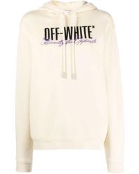 Off-White c/o Virgil Abloh - Big Logo Opposite Print Hoodie Owbb035S23Jer0066110" - Lyst