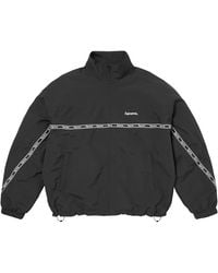 Supreme - Logo Taping Track Jacket "Ss26 - Lyst