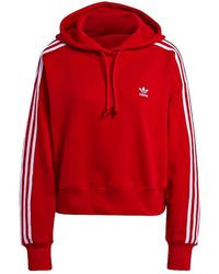 adidas - Originals Adicolor Classics Crop Hoodie "Vivid" Gn2892" - Lyst
