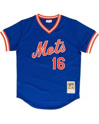 Mitchell & Ness - Authentic Bp Jersey "Mlb Mets 1986 Dwight Gooden" Abpj3054 Nym86Dgoroya" - Lyst