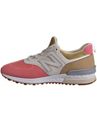 New Balance - 574 "Peach/Tan/ Ms574 Ekf" - Lyst