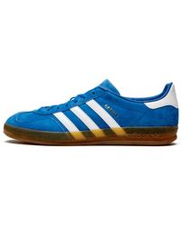 adidas gazelle indoor blue yellow