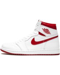 Nike - Air 1 Retro High Og "Metallic" 555088 103" - Lyst