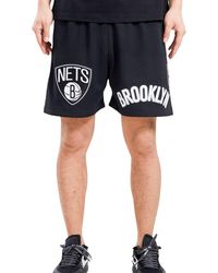 Pro Standard - Nba Brooklyn Nets Logo Mesh Pro Team Shorts Bbn353908 Blk" - Lyst