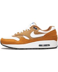 Nike - Air Max 1 Premium Retro 'dark Curry' Shoes - Size 10 - Lyst