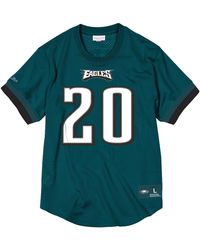 Mitchell & Ness - Nfl Name & Number Mesh Brian Dawkins Crew Neck Shirt "2003 Philadelphia Eagles - Lyst