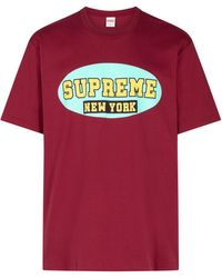 Supreme - New York T-Shirt "Ss23" Su367" - Lyst