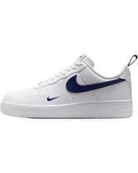 Nike - Air Force 1 Low '07 Lv8 "Carbon Fiber Swoosh Midnight" Ir5599 100" - Lyst