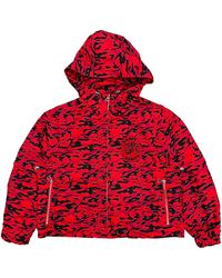 SAINT VANITY - Nylon Hooded Jacket Tiger "Camo" Sv151" - Lyst