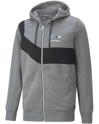 PUMA - Bmw Motorsport Hdd Sweat Jacket "Heather" 535864 03" - Lyst