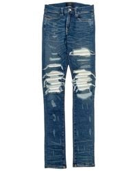 Amiri - Mx1 Leather Patchwork Jeans "Classic (2017) Amlpwjci2017" - Lyst