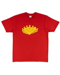 supreme cloud tee black