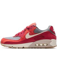 Nike - Air Max 90 Prm "gym Red" Shoes - Lyst