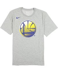 Nike - Nba Golden State Warriors T‑Shirt "Mezzo Print Logo" Bv1431 063" - Lyst