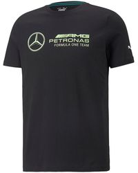 PUMA - Mapf1 Mercedes Logo Tee 534917 01" - Lyst