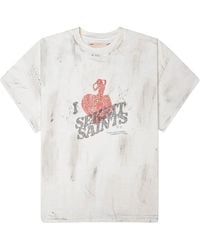 SEKRIT - Gentlemen's Club T-Shirt "Vintage" Ss26 Sek Ts07" - Lyst