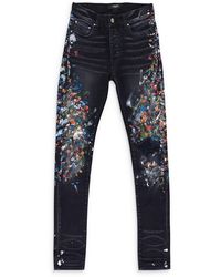 Amiri - Painter Skinny Jeans "Aged" Ps22Mds202 023" - Lyst