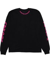 Chrome Hearts - Neck Logo Long Sleeve Pocket T-Shirt Chrm0402" - Lyst