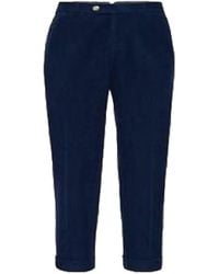 Brunello Cucinelli - Cotton Cropped Trousers Brun2867" - Lyst