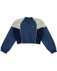 Nike - Nsw Shrunken Track Jacket "Mystic" If0216 410" - Lyst