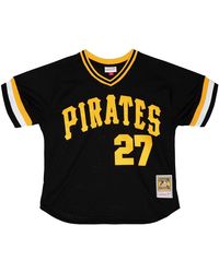 Mitchell & Ness - Authentic Bp Jersey "Mlb Pirates 1982 Kent Tekulve" Abpj3042 Ppi82Kteblck" - Lyst