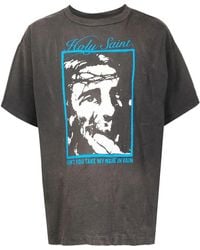 SAINT Mxxxxxx - Holy Saint T-Shirt Sm S22 0000 015" - Lyst
