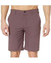 Hurley - Drifit Chino Walkshorts 21" "Mahogany" 895077-204" - Lyst