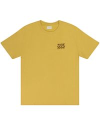 Aimé Leon Dore - Stacked Logo T-Shirt "Ochre" Fw23Ct005 Ochre" - Lyst