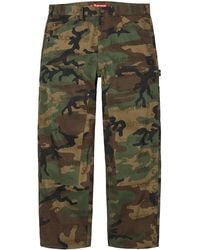 Supreme - Jacquard Logos Double Knee Denim Painter Jean "Fw25 - Lyst