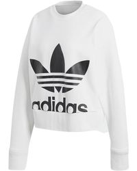 adidas - Originals Trefoil Sweatshirt Ec5777" - Lyst