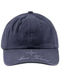 Supreme X Stone Island Lamy 6-panel Cap in Black | Lyst UK