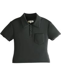 MM6 by Maison Margiela - Padded Polo Shirt S62Gl0023 M35609 900" - Lyst