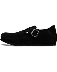 Birkenstock - London Suede Leather 1028103" - Lyst