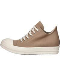Rick Owens - Scarpe Denim Low "Fresh Milk" Du01F4802 Do 6411" - Lyst